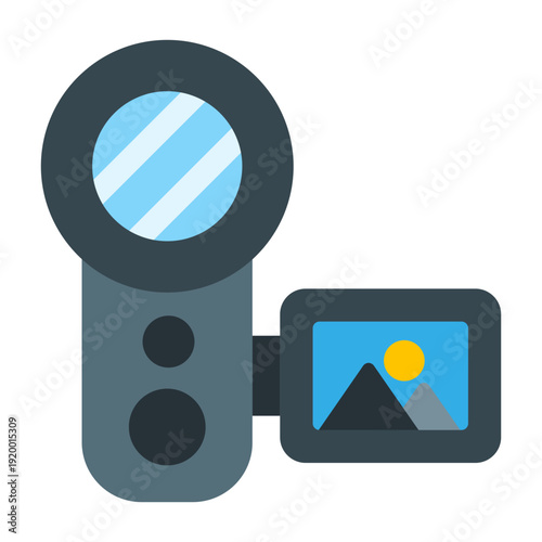 Video Camera Vector Icon