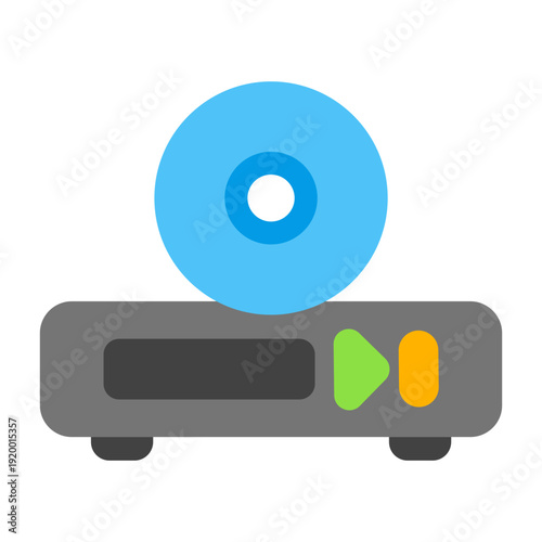 DVD Drive Vector Icon