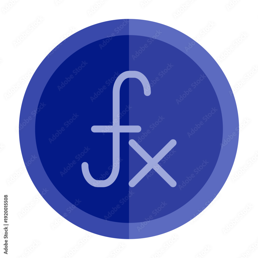 Obraz premium Math Symbols Vector Icon