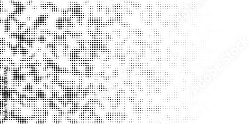 Futuristic Halftone gradient texture background. Faded checkered gradation wallpaper. BFuturistic