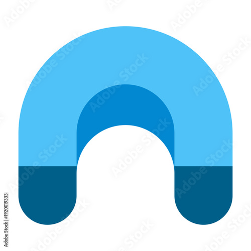 Inflatable pillow Vector Icon