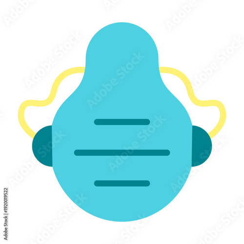 Dust mask Vector Icon