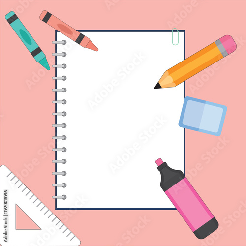 새학기 문구와 노트
