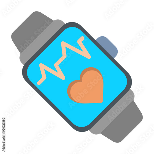 Fitness Tracker Vector Icon