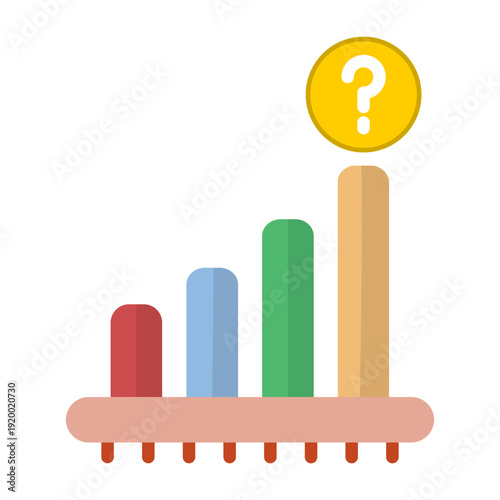 Business Forecasting Vector Icon