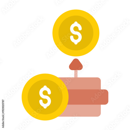 ROI (Return on Investment) Vector Icon