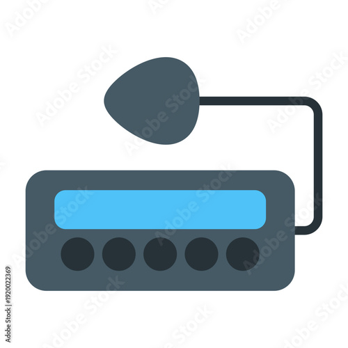 Taxi Radio Vector Icon