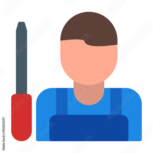 Handyman Vector Icon