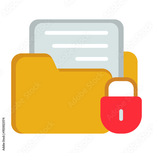 Data Encryption Vector Icon