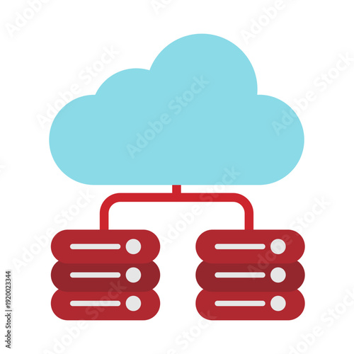 Web Hosting Vector Icon