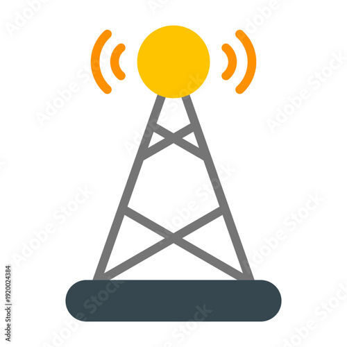 Bluetooth FM Transmitter Vector Icon