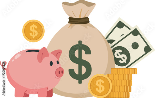 A sleek and modern vector file icon representing digital design and graphics. Vector