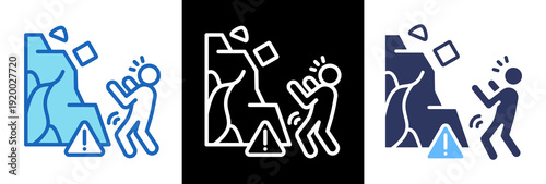 Rock Slide triplestyle icon