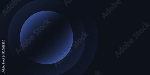 Digital technology futuristic internet network connection dark black background, blue abstract cyber information communication, Ai big data science, innovation future tech, line illustration vector 3d