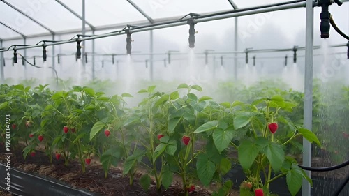 Greenhouse Irrigation System for Modern Agriculture - Hydroponic Farming Technology