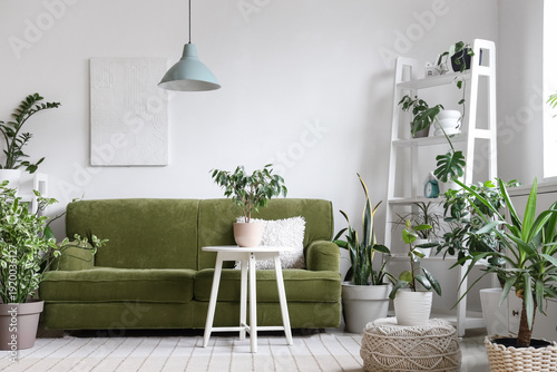 Interior of stylish living ...
