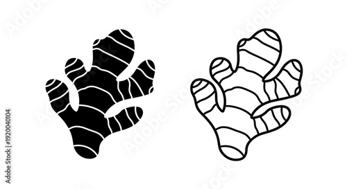 Cute cartoon paws, animal feet, hand drawn paws, paws design, paws illustration, Vector