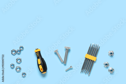 Tap bolts, chrome nuts and ...