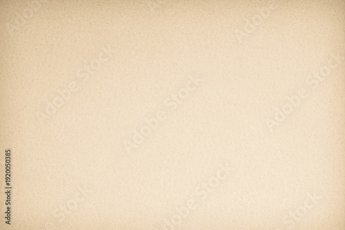 Old paper vintage texture surface for background. Recycle pale brown paper texture, Cream color recycled kraft paper texture blank with copy space for text.