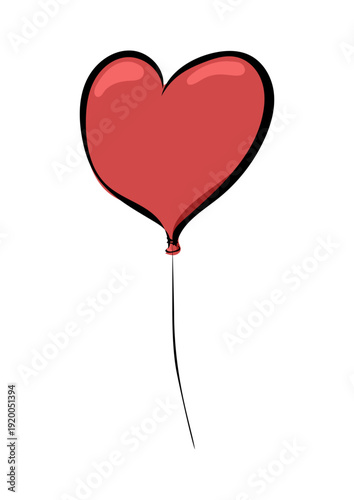 Herz Ballon 