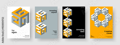 Geometric Brochure Template. Isolated Poster Design. Abstract Report Layout. Flyer. Business Presentation. Book Cover. Background. Banner. Journal. Handbill. Portfolio. Pamphlet. Notebook