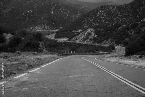 Photos Long Straightaway Into Switchback Pave Road