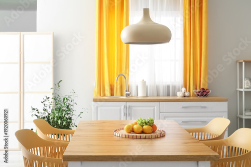 Interior of modern kitchen ...