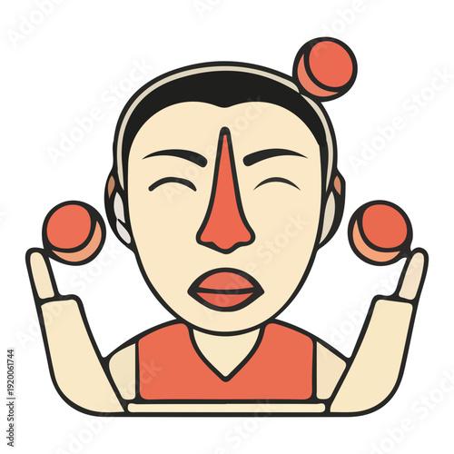 Juggling Balls Performer Art