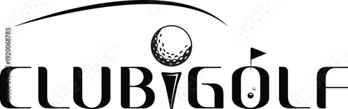 golf club logo design
