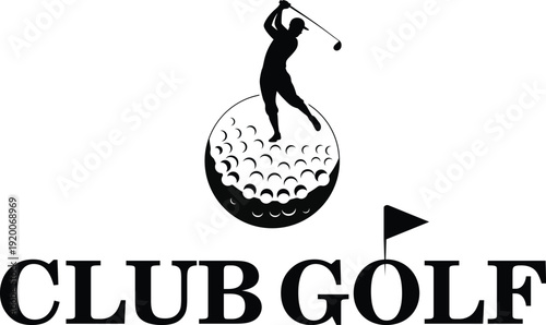golf club logo design