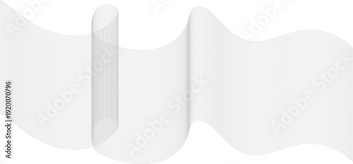 Abstract and Illustration of white box or cube background,light and shadow with free space, 3D rendering and copy space.