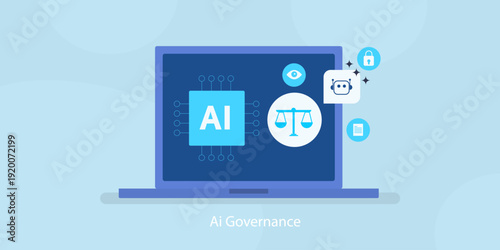 AI processor core integrated with data privacy, safeguard surveillance and regulatory compliance protocol under AI governance framework.