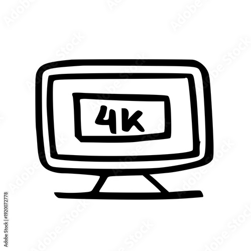 4K icon