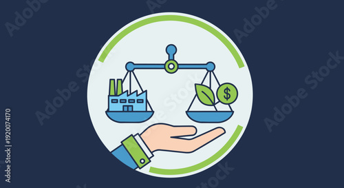 Balancing Industrial Growth with Environmental Sustainability and Financial Gain.