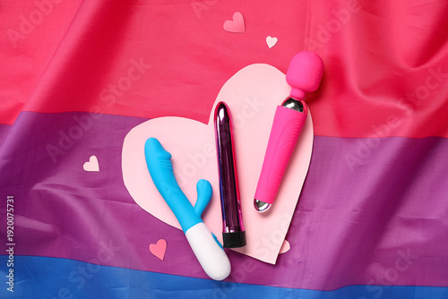 Vibrators with paper hearts...