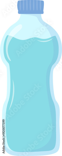 Water Bottle Illustration