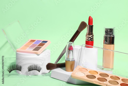 Different makeup cosmetics ...