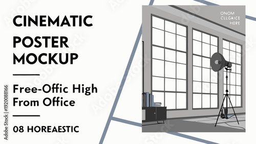 Cinematic Poster Mockup FreeOffic High From Office Horeaestic 08.