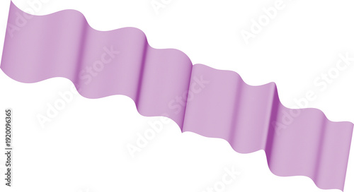 Purple  lines in 3D perspective vector abstract background, dynamic linear minimal design, wave lied pattern in dimensional and movement.