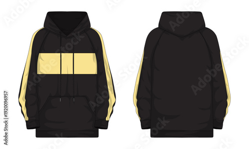 black sports jacket isolated on white