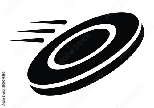 Vector of a flying disc in motion