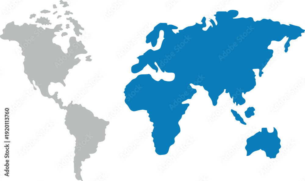 Obraz premium Modern Geographic Data Presentation Background