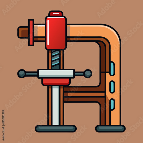 F Clamp Tool for Woodworking and Metalwork
