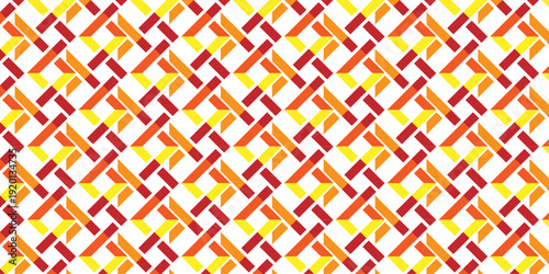 Seamless pattern with stripes square fabric textile cloth line texture background.