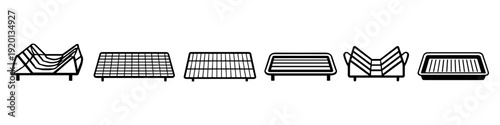 Collection of various cooling racks and drying trays for baking and cooking
