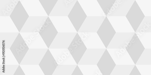 Illustration squares seamless geometric pattern with cubic shapes. Abstract geometric triangle background mosaic wallpaper.