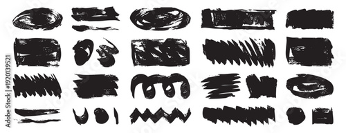 Sparse bold brush accents punctuate clean layouts with strong negative space, creating chic poster and editorial elements with crisp contrast, subtle grain and handcrafted ink edges for contemporary