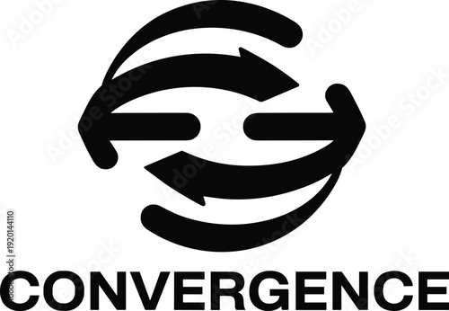 A black brush calligraphy vector illustration of the Chinese zodiac sign symbol of peace featuring a hand-drawn Japanese kanji character design for a tattoo or business icon