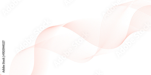 Abstract backdrop with colorful wave gradient lines. Dynamic gradient colorful flowing blend element. abstract vector design elements concept of sound, voice, music curved and wave lines background.