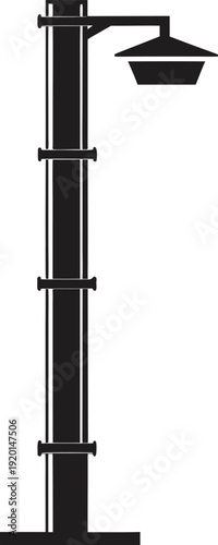 Simple black letter t silhouette on transparent background